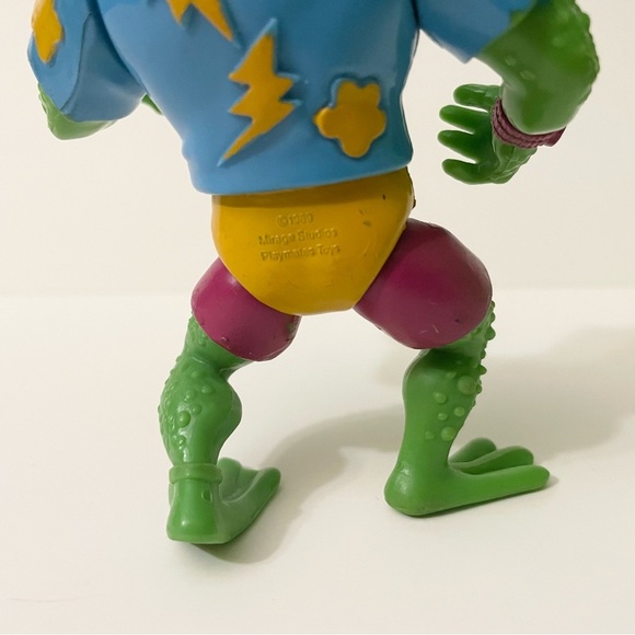 Vintage 1989 Teenage Mutant Ninja Turtles Genghis Frog Action Figure TMNT - Picture 16 of 16